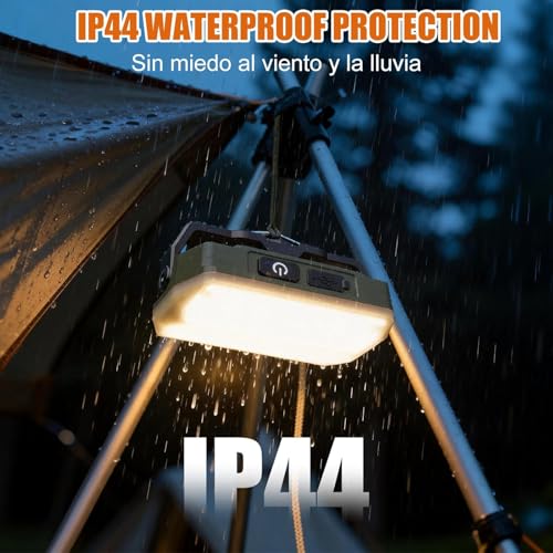 Rechargeable Magnetic Work Light, 1500LM Portable Camping - Image 5