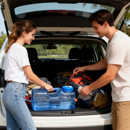 Dicunoy Camping Water Container, 2.6 Gallon Portable Water - Image 8