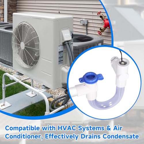 Condensate Trap with Built-in Overflow Switch for HVAC Systems & - Image 7