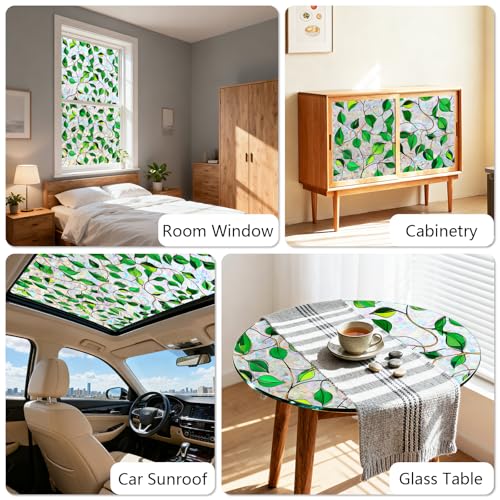 Kromapolis Window Privacy Film Rainbow Decorative Stickers, 17.5" - Image 7