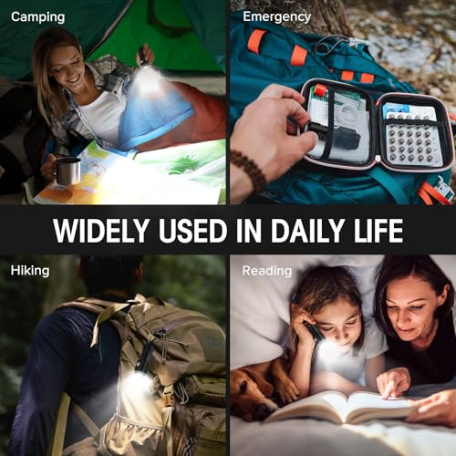 LETMY Rechargeable Mini Flashlights with Magnetic Base, 2 - Image 8