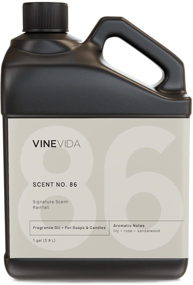 VINEVIDA [128oz] Scent No.86 Fragrance Oil - Natural Candle Scents for Candle & Soap Making - Made in USA