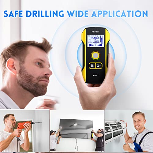 FNIRSI WD-01 6 in 1 Rechargeable Stud Finder Wall Scanner - Image 6