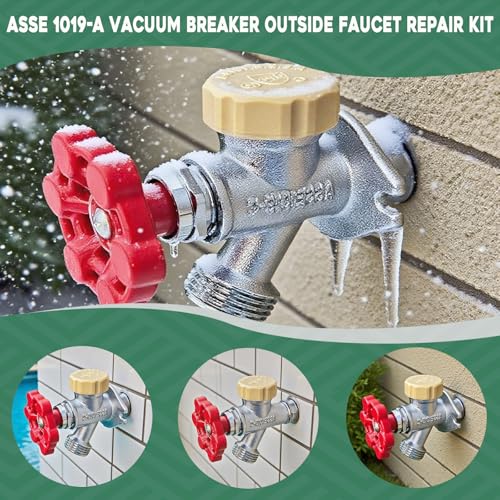Universal Outdoor Faucet Repair Kit, Anti-Siphon | Home Repair - Image 5