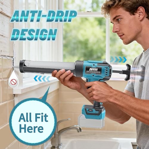 Cordless Caulking Gun for Makita 18V Battery, 10oz Caulk Gun - Image 3