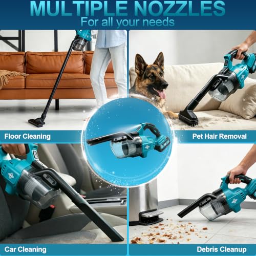 Cordless Vacuum Cleaner Handheld - Stick Shop Vac | Travel Essentials - Image 5