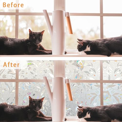 Hilarious Privacy Window Film, Tulip Window Vinyl - Image 4
