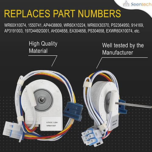 WR60X10307 Evaporator Fan Motor by Seentech - Exact fit for GE - Image 5