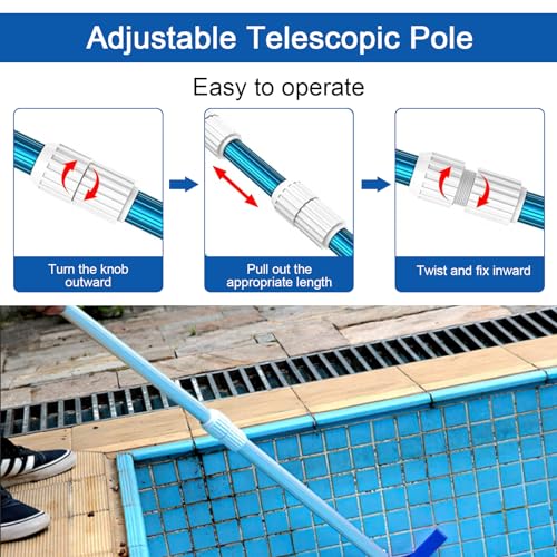 Pool Telescoping Pole Cam Lock Replacement 2pc, EZ Lock Cam - Image 6