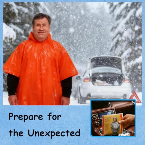 King Mills Plus Size Emergency Blankets for Survival, 8PK - Image 7