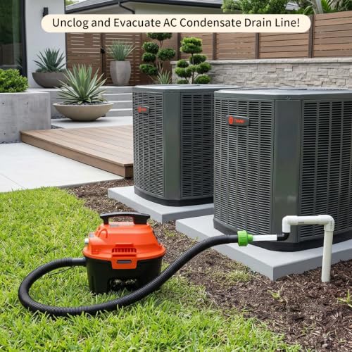 AC Drain Line Vacuum Adapter, AC Drain Line Unclogger Tool - Image 8