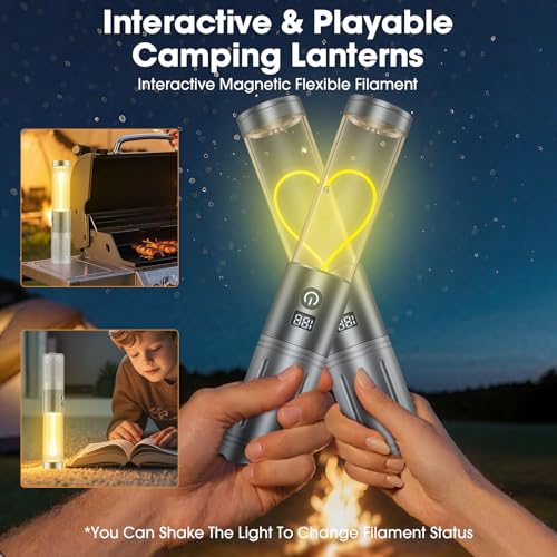 2 in 1 LED Camping Lantern, 2500mAh Rechargeable Camping Light - Image 6