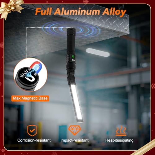 2Pack Magnetic Work Light, Christmas Tool Gifts for Men Dad - Image 6