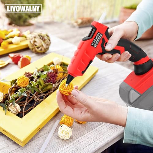 Cordless Hot Glue Gun Compatible with Milwaukee 18V - Image 3