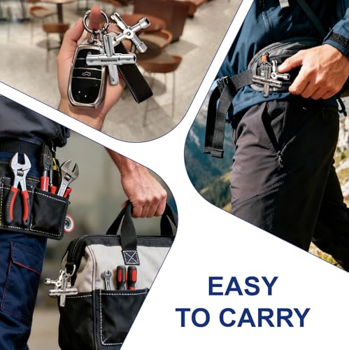 4-Way Sillcock Key, 2-Pack 40Cr Water Key - Image 7