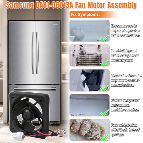 Upgraded DA81-06013A Refrigerator Evaporator Fan Motor Compatible - Image 7
