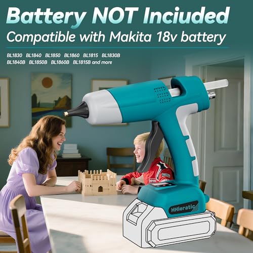 Cordless Hot Glue Gun for Makita 18V Battery,Craft Glue - Image 6