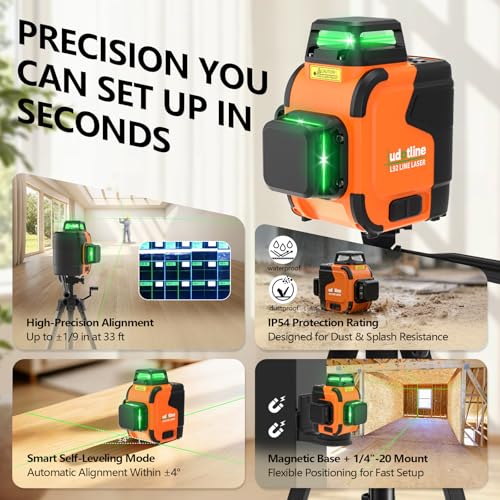 360° Lasers Level Self Leveling laser levels Professional tools - Image 6