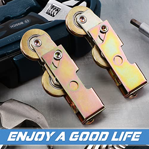 2 Pack Sliding Patio Door Tandem Roller, 1-1/4" Steel Ball - Image 8