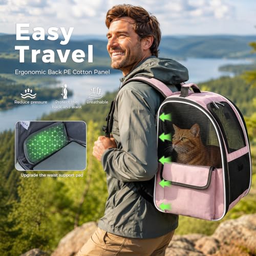 Lekereise Cat Backpack Carriers, Dog Carrier Backpacks - Image 7