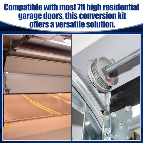 Torsion Spring Conversion Kit for 7 Feet High Garage Doors - Image 7