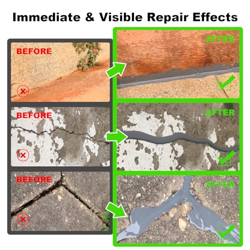 Concrete Crack Filler,Self Leveling Quick-Drying High | Home Repair - Image 6