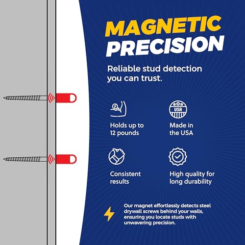 Magnetic Wall Stud Finder, Best Magnet Stud Finder - Image 4