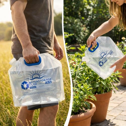 WaterStorageCube Premium Collapsible Water Container Bags - Image 8