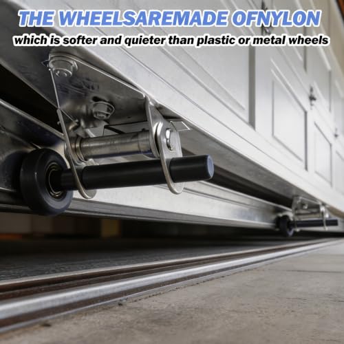10-Pack 4" Stem Quiet Garage Door Rollers,Sealed 6200ZZ Nylon - Image 7