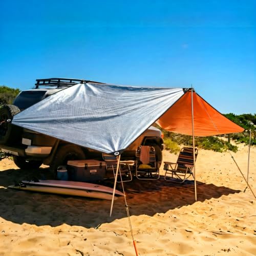 60"x82" Insulated Tarp Heavy Duty Emergency Blanket - Image 3