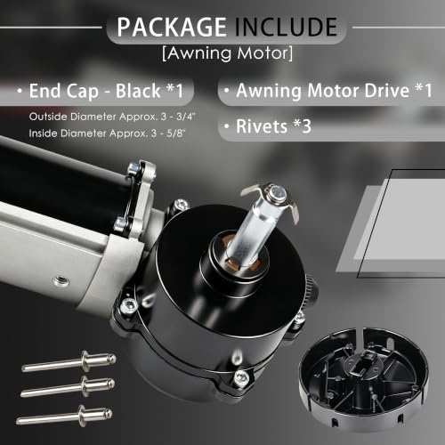 RV Awning Motor Drive Repair Kit for Dometic 9200 Series | Home Repair - Image 6