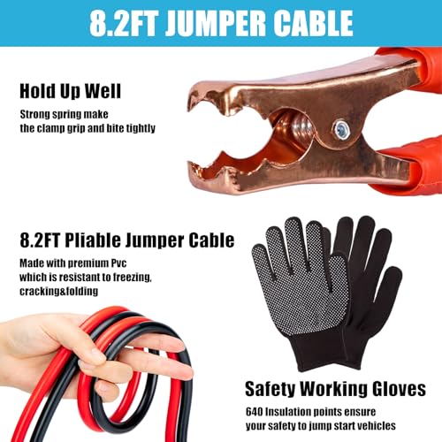 Car Roadside Emergency Kit, Car Safety Kit for Men | Travel Essentials - Image 5