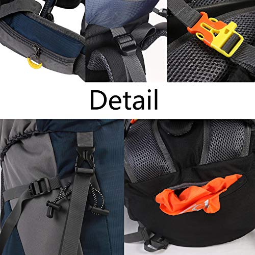 Esup 50L Waterproof Camping Hiking Backpack for Men and Women - Image 5