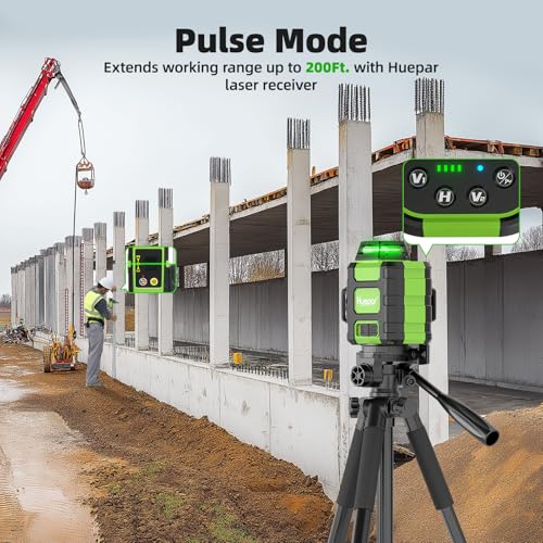 Huepar Laser Level 360 Self Leveling, Rechargeable Green - Image 7