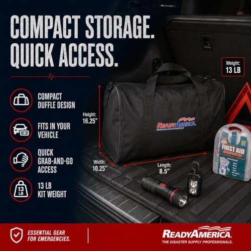 Ready America 70352 Auto Emergency Response Kit - Image 4
