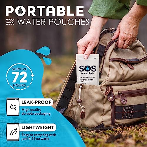 S.O.S Emergency Drinking Water – 62 Packets (4.22 oz Each) - Image 3