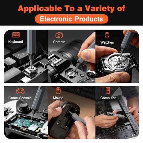 138-IN-1 Electric Screwdriver Set Cordless with 120 | Hand Tools - Image 4