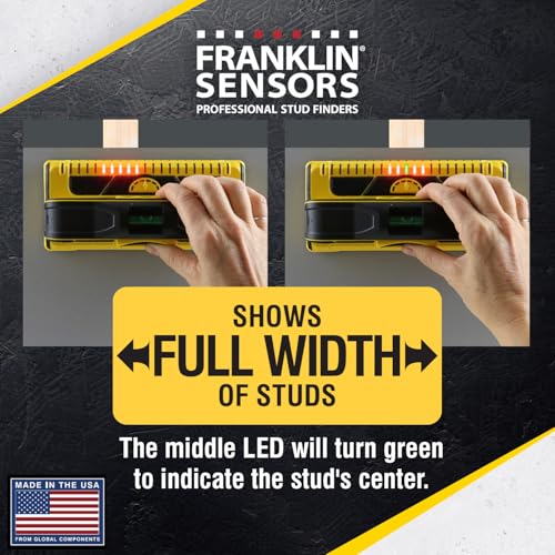 Franklin Sensors ProSensor M210 13-Sensor Stud Finder, Live Wire - Image 3