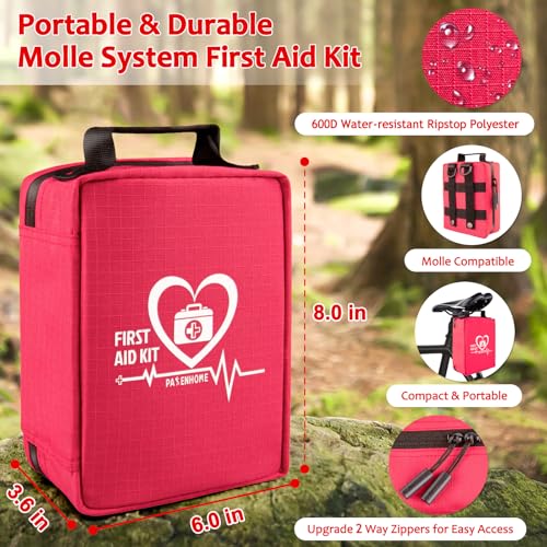 First Aid Kit with Rapid-Response Labeled Compartments - Image 4