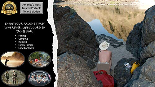 Cleanwaste GO Anywhere Complete Portable Camping Toilet - Image 4