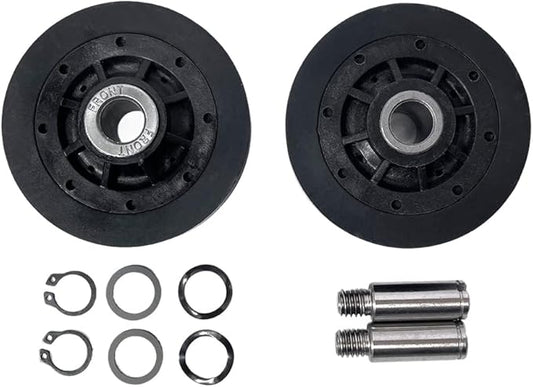 Universal Dryer Drum Roller Kit Replacement Replacement for Speed Queen RB170002, 510708 & Alliance Models - High-Durability Nylon Rollers, Corrosion-Resistant Steel Bearings, 3-Year Warranty