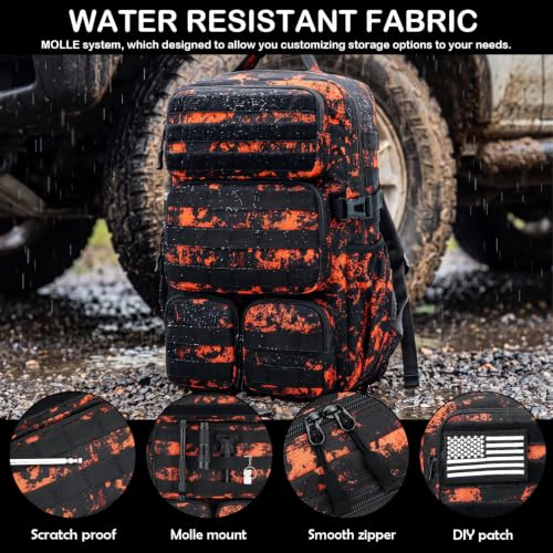Military Tactical Backpack for Men, Molle Daypack 3 Day - Image 5
