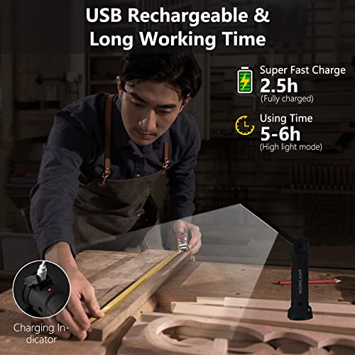 NODINIHU Working Light Portable, Rechargeable Work Lights - Image 6