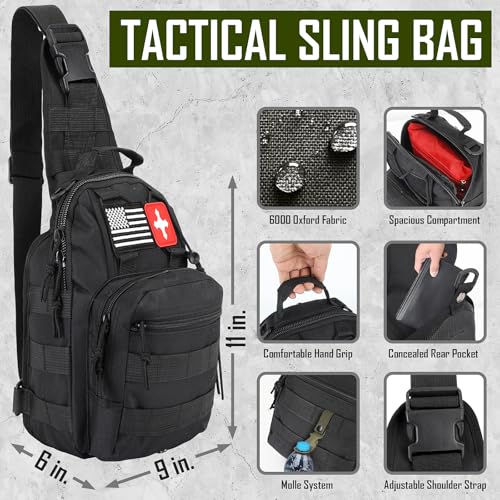 Survival Kit, 268 Pcs Emergency Survival Gear | Travel Essentials - Image 3