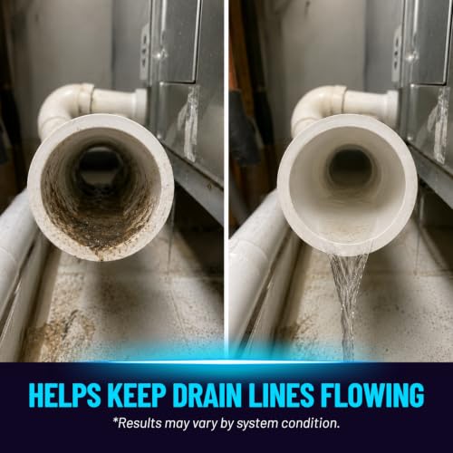 Mission Control 32 oz AC Drain Line Cleaner for Central AC & Mini - Image 3