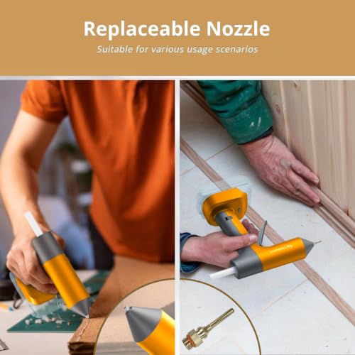 Tilswall 100W Cordless Hot Glue Gun, Compatible | Home Repair - Image 5