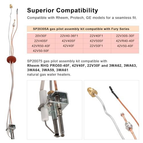 Pilot and Igniter Assembly SP20075 SP20305A - Image 3