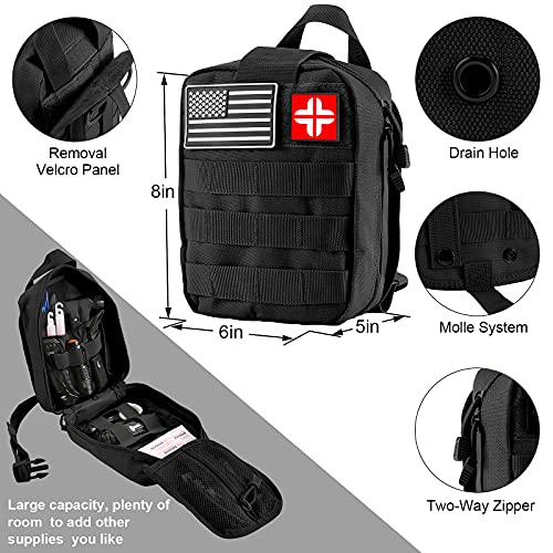 LUXMOM Survival Kit and First Aid Kit, 142Pcs Professional - Image 7