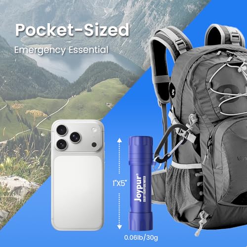 Portable Water Filter Straw, Essential Camping & Hiking Gear - Image 6