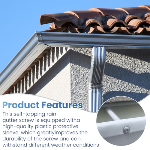 15 Pack Gutter Screw 33047PK 7-Inch Screw & Plastic - Image 6